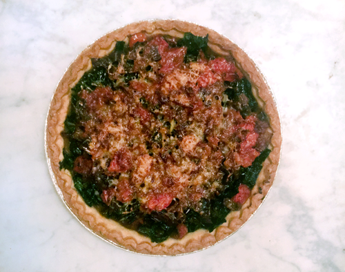 Swiss Chard and Tomato Tart