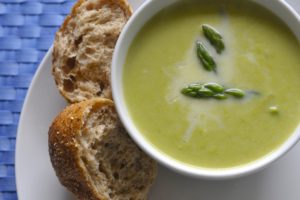 Asparagus-Soup from A Passionate Plate Blog